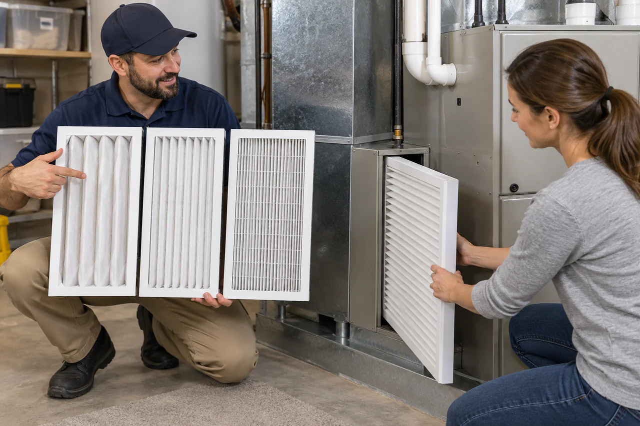 How to Change a Furnace Filter and Choose the Right MERV Rating